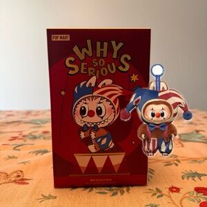 Pop Mart Why So Serious Series Vinyl Plush Pendant - Juggling Clown